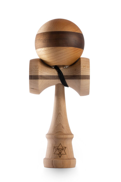 スポーツトイ・アクショントイ KENDAMA ISRAEL Beech TETRAH BIG BROTHER MAPLE X WALNUT 2.0 - Kendama Israel