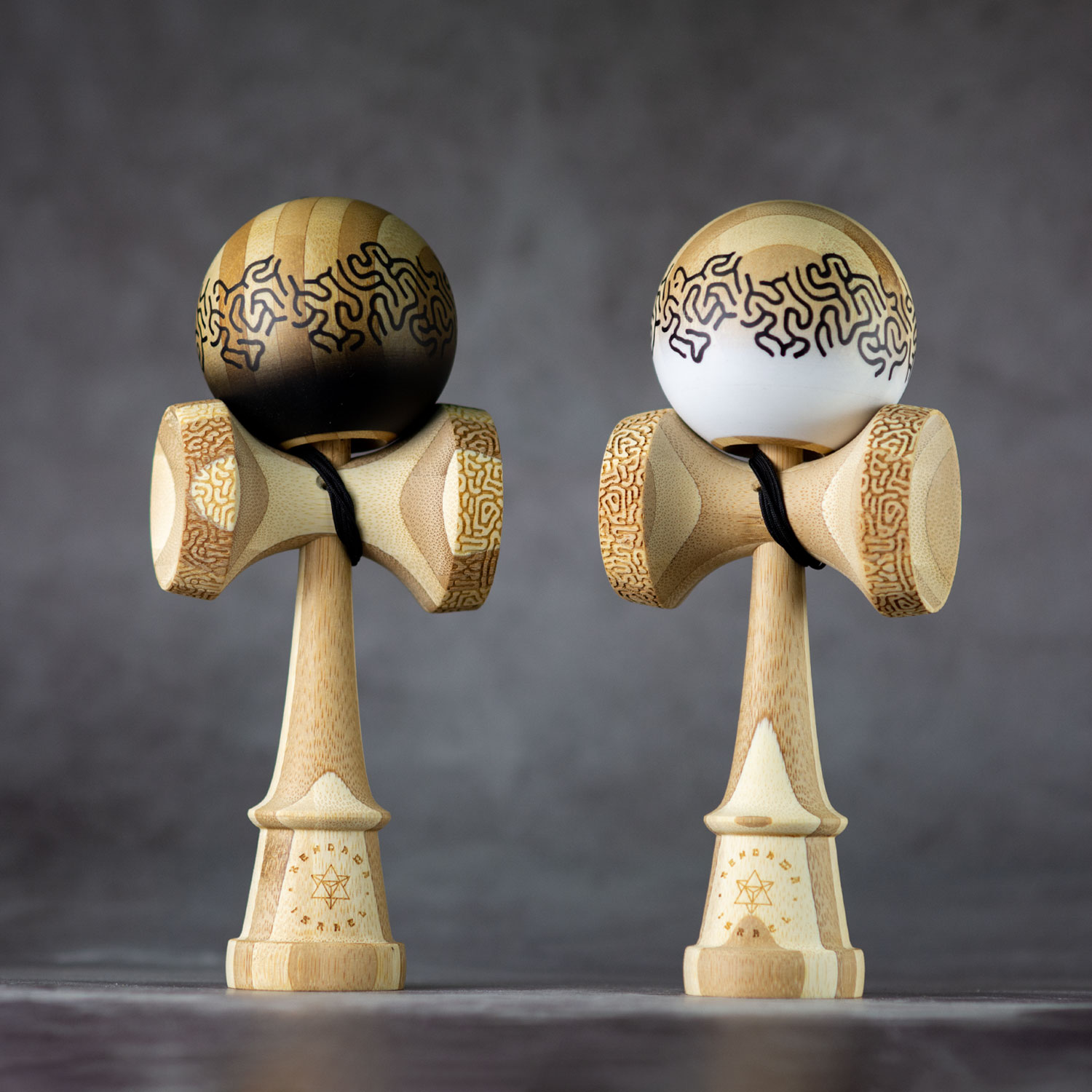 SB Magma Bamboo - White – Rhino Clear - Kendama Israel