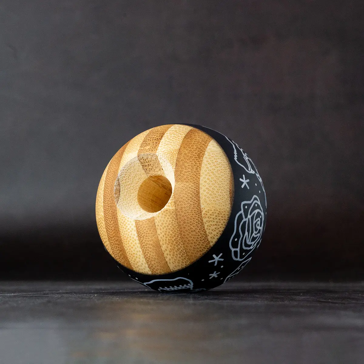 FLASH ART RHINO SB - Black - Tama Only - Kendama Israel