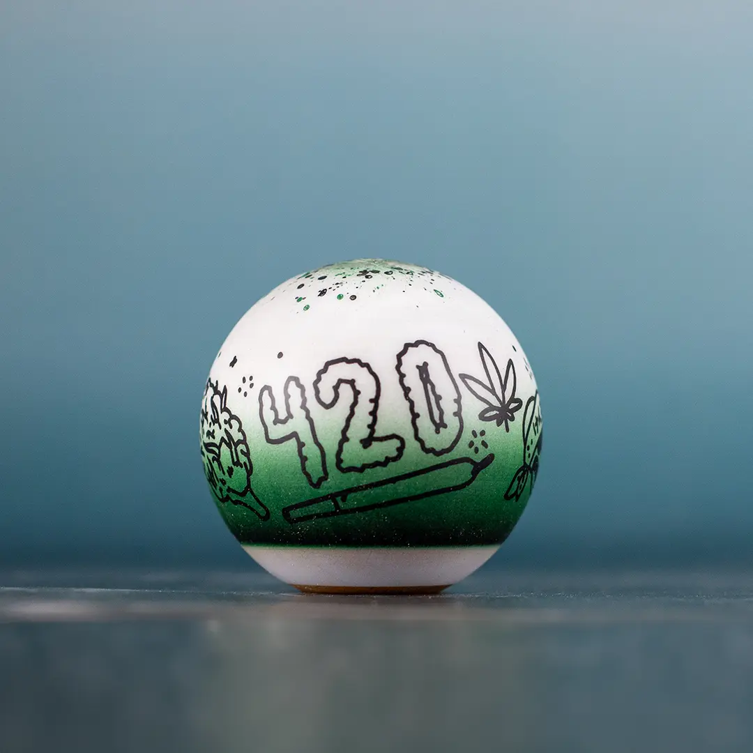 【限定30枚】mongoloid / RAWHEADS 420 Blazed Rhino - Kendama Israel